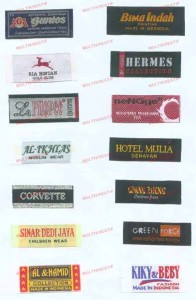 Sample Woven Label