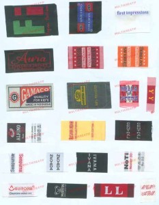 Sample Woven Label